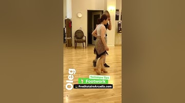 Lock step in Cha Cha tutorial by Oleg Astakhov - DanceWithOleg.com