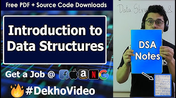 Introduction to Data Structures & Algorithms