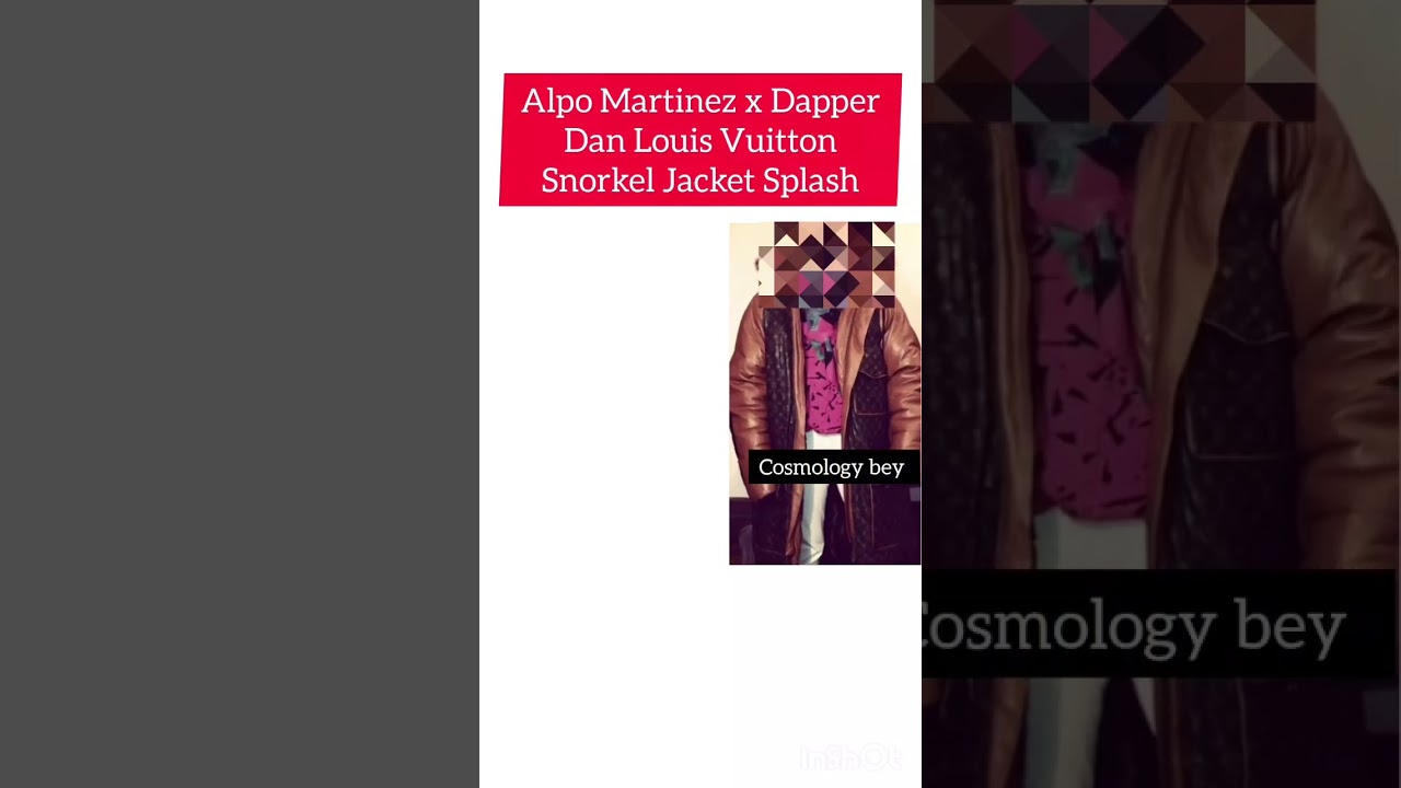 French Montana Rocked An Alpo Martinez x Dapper Dan Inspired Customized Louis  Vuitton Snorkel Jacket – dmfashionbook.co…