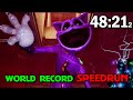 World record speedrun  poppy playtime chapter 3 full game no death