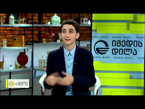 ავთო ხომერიკი - 12 წლის ჟურნალისტი საკუთარი ტელევიზიით