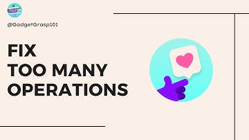 How To Fix Too Many Operations in Litmatch