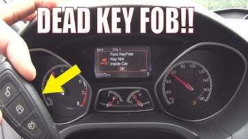 What Happens If The Key Fob Dies While Driving? [Focus ST/RS]