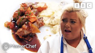 Gemma Collins is Bossing the Chef Around the Pro Kitchen | MasterChef UK