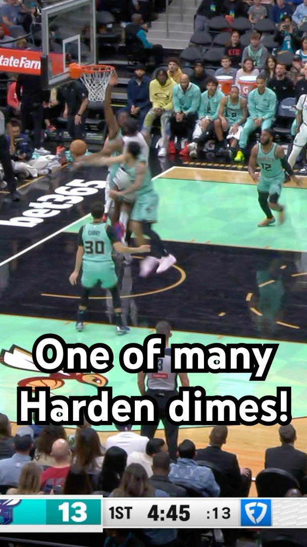 James Harden records his 8,000th assist!