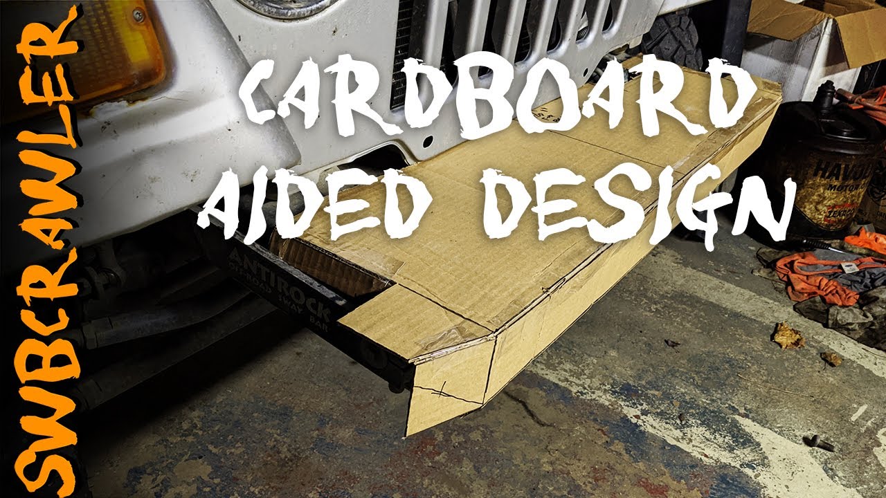 Bumper Fabrication Part 1! Cardboard Aided Design YouTube