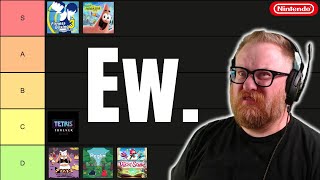 Ranking all the games from this Nintendo Direct.