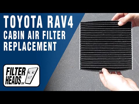 How to Replace Cabin Air Filter 2016 Toyota RAV4