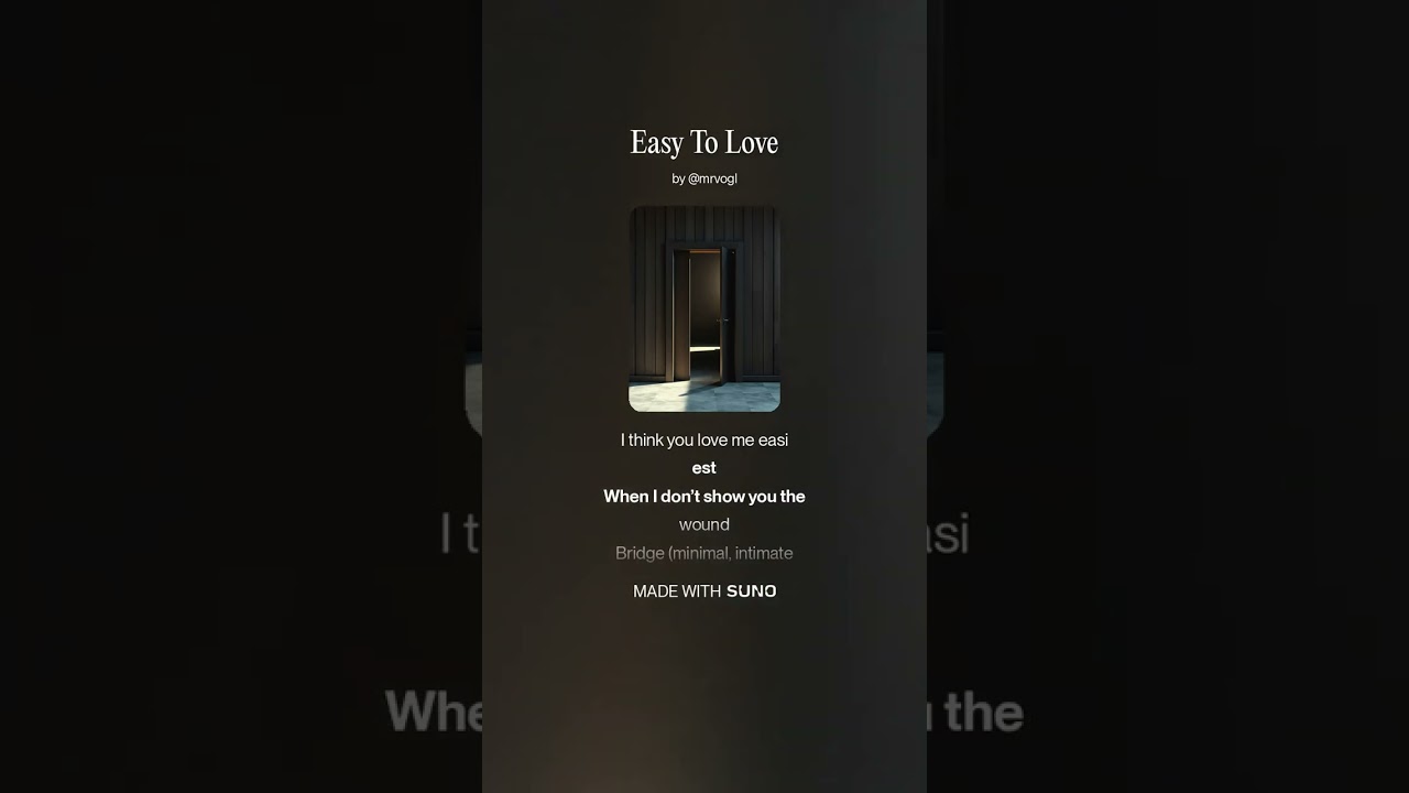 Easy to Love - Ash and Timber