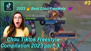 Chou Best tiktok freestyle compilation part-3 | Chou Tiktok Freestyle Mobile Legends #ml #mltiktok#3