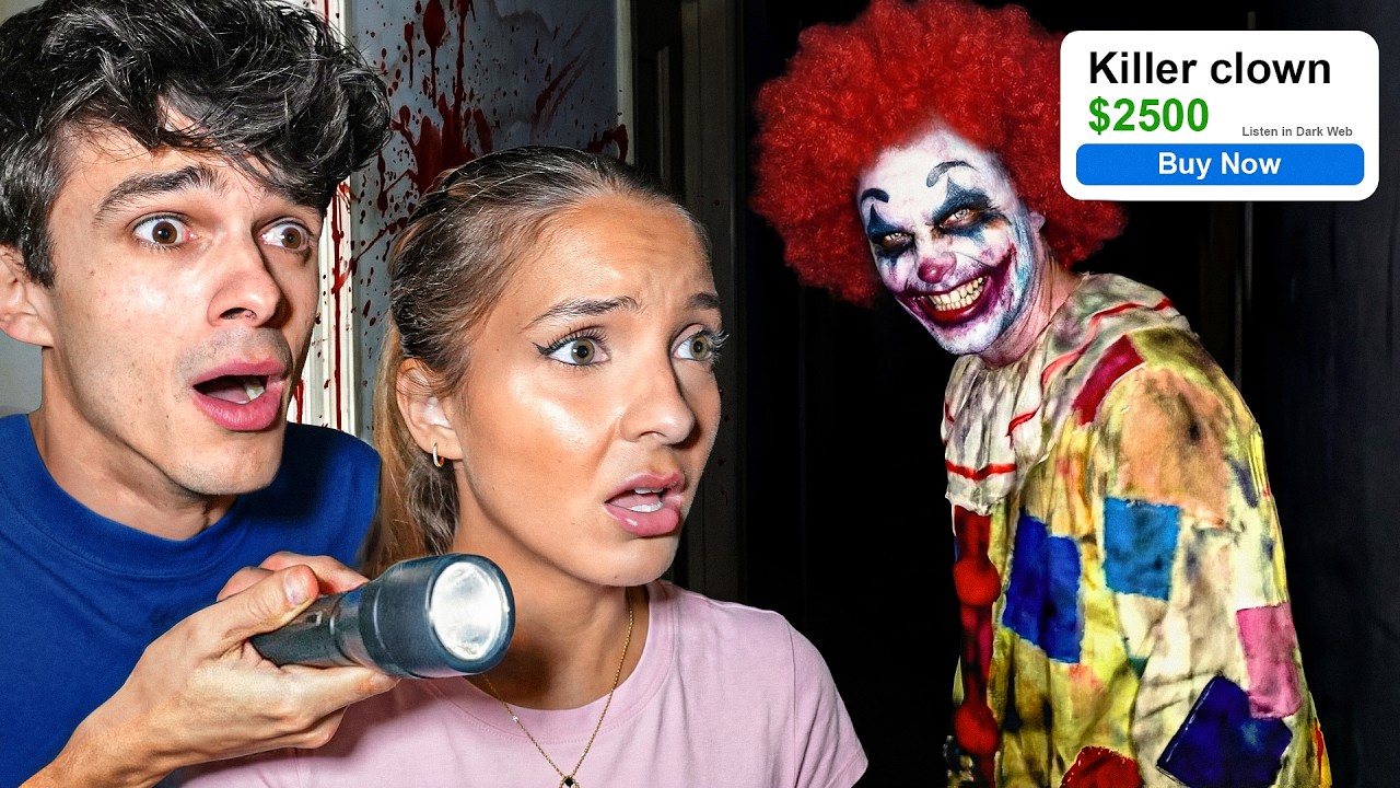 We Bought A Clown Off The DARK WEB! (bad idea)