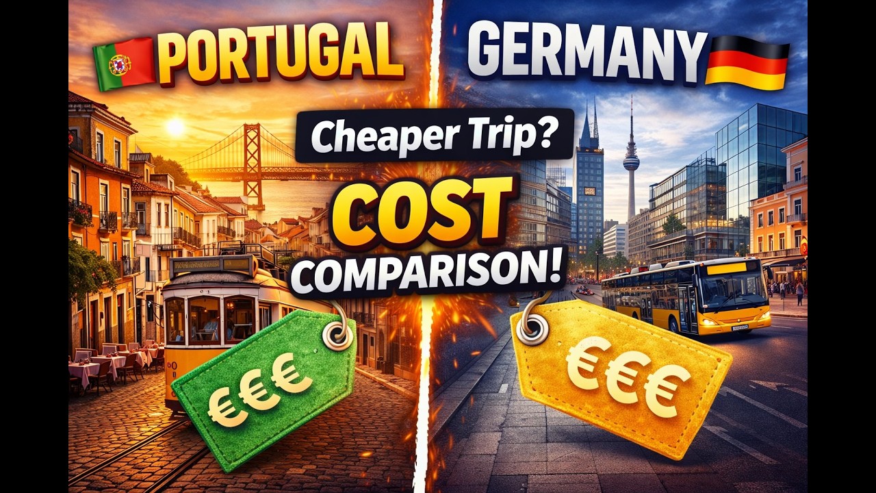 Portugal vs Germany 🇵🇹🇩🇪 | Ultimate Travel Comparison Guide | Travel Video | The World Traveler