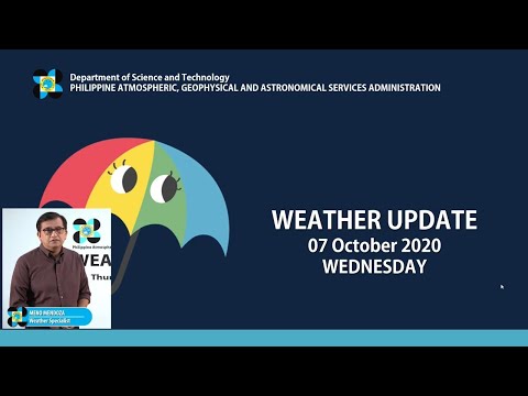 Public Weather Forecast Issued at 4:00 AM October 7, 2020