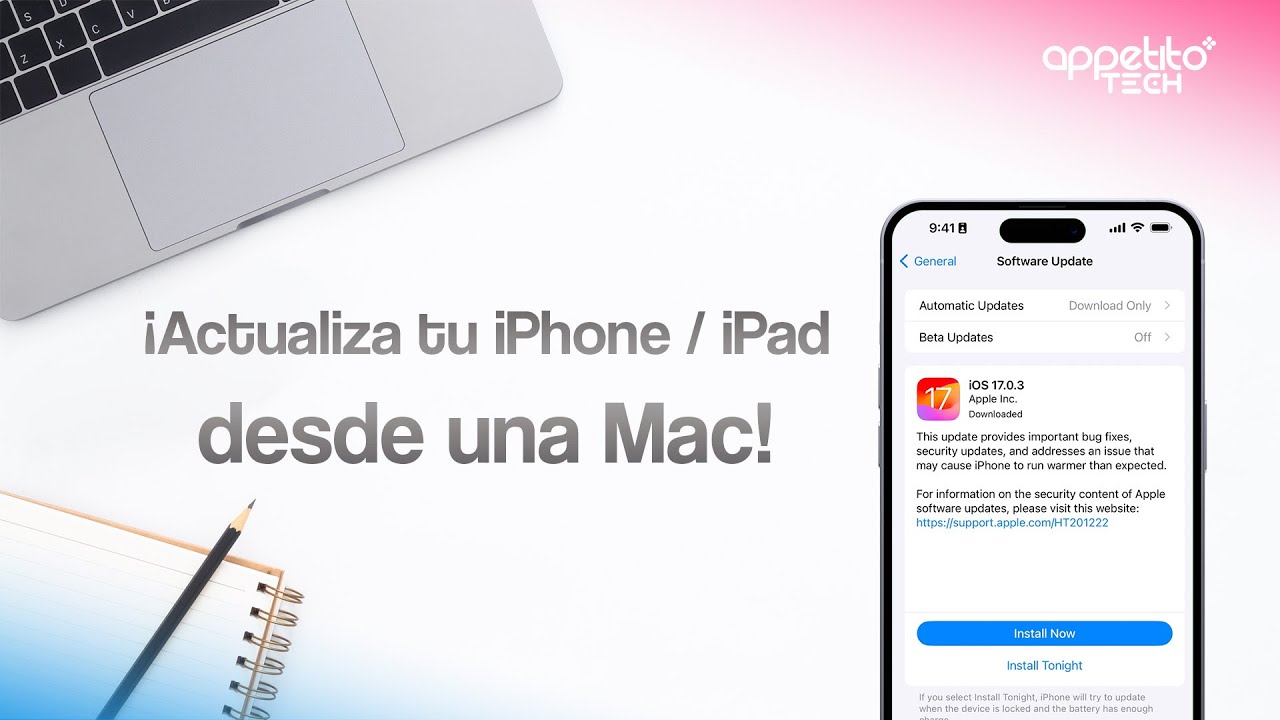 ¿Cómo actualizar mi iPhone o iPad desde una computadora? (desde una Mac ...
