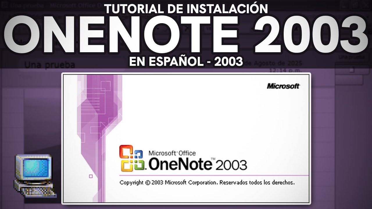 Instalación de Microsoft OneNote 2003 (en Español) - Tutorial - YouTube