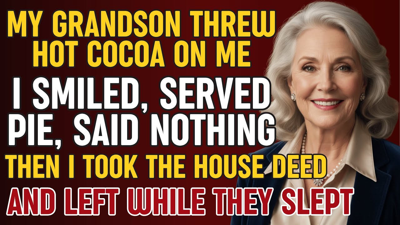 My Grandson Threw Hot Water On Me—They Said, He's Just A Kid. I Left And... | family drama story