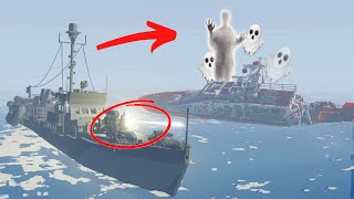I SANK a HAUNTED GHOST SHIP In Stormworks!