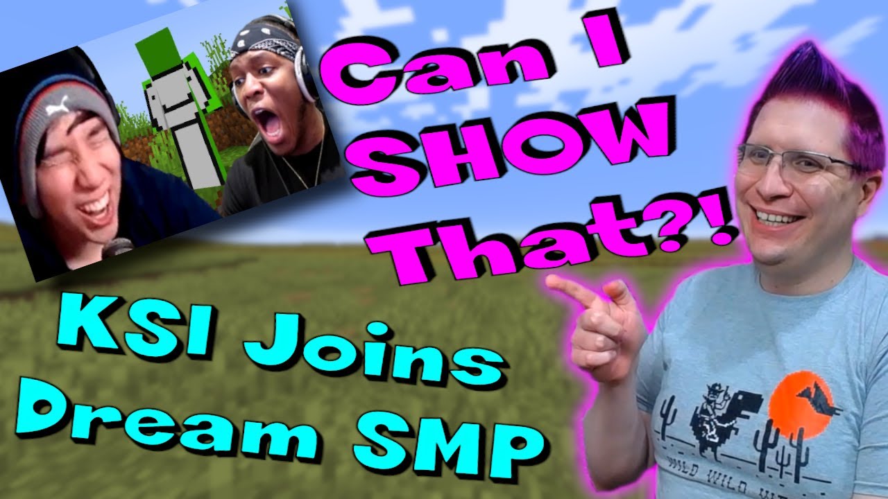 KSI Is the Funniest Minecraft Player Ever REACTION! Dream SMP Gets A School w/Quackity...