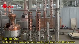 Look at the DYE 300L multi-tower multi-functional distillation equipment#distillery #distiller