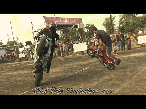 KENTUCKY KICKDOWN MOTORCYCLE STUNT SHOW 2019 - UGKSTUNTS & JORDAN THOMAS - F4i, GROM, CRF50 WHEELIES