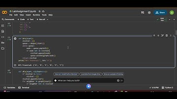 BFS & DFS on Trees and Graphs | Artificial Intelligence Lab Task | Python Implementation