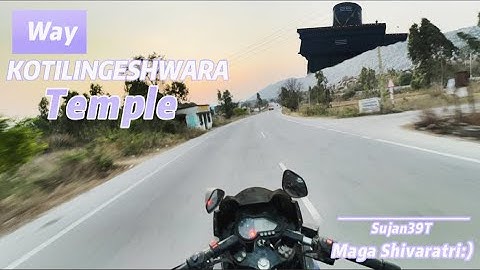 Bangalore to Kotilingeshwara Temple by Bike, Budget travel