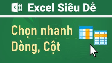 Chọn nhanh dòng cột Excel với chỉ một phím tắt | Excel Siêu Dễ | Kỹ Sư Đỗ