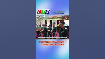 BỘ CHỈ HUY QUÂN SỰ TỈNH LAI CHÂU CÔNG BỐ TRAO QUYẾT ĐỊNH THĂNG QUÂN HÀM #tintuc #laichâutv #news