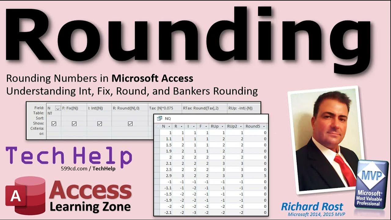 Round int. Rounding numbers. Round SQL.