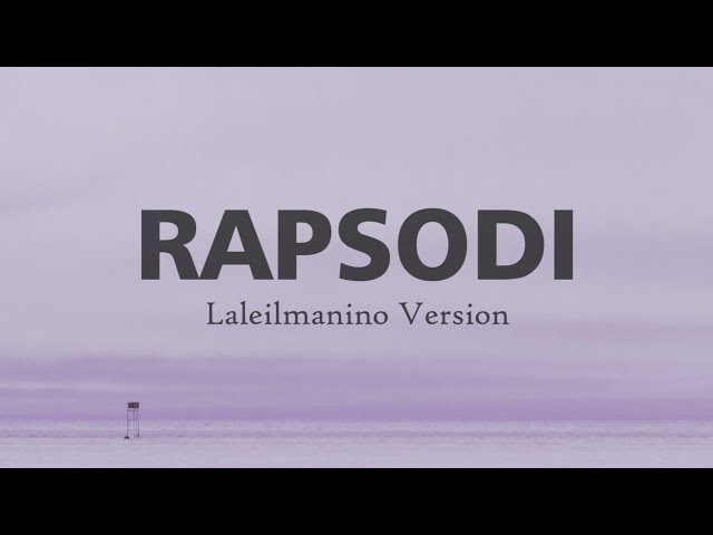 RAPSODI | RAPSODI LIRIK - JKT48 (laleilmanino Version) class=