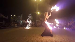 FireShow at Gdansk Street food and art festival. Part2
