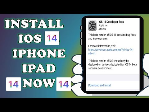 How To Install IOS 14 Beta Download NO COMPUTER IOS 14 Profile Tutorial