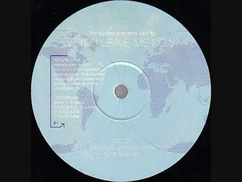 Wigan Pier The System Presents Kerri B If You Leave Me Now Aldrich Glennon Mix