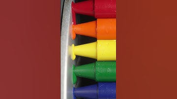 Melting Crayons in Macro | ASMR