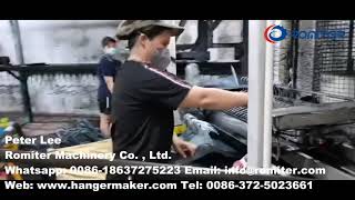 Flocking Plastic Hanger Gluing and Ungluing Machine