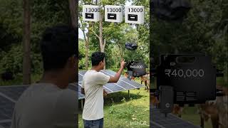 JIO SPARQ Micro inverter vs Normal String on-grid inverter price