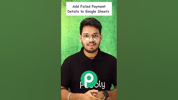 Add Failed Payments Details  to Google Sheets #shorts #googlesheets #instamojo #razorpay