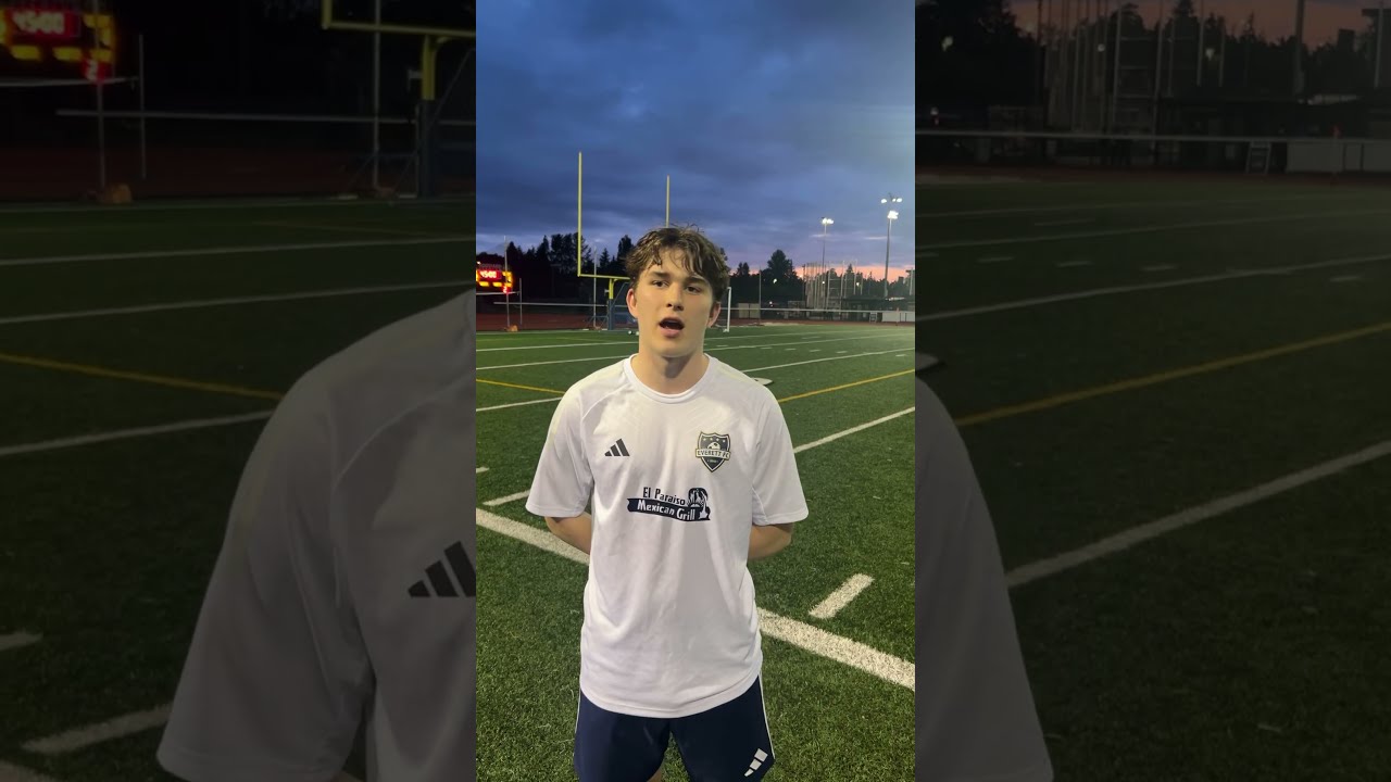 Everett FC S Shamus Vermeulen After A 2 1 Win Vs Bellingham United In EPLWA Championship Div Play 
