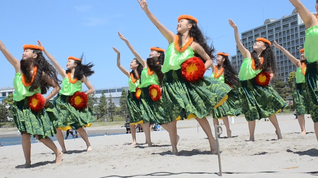 Lei Koele　Halau O Ka Manu Hula Le'a　LOCO MOCO SUNSET FEEL THE MANA 2016