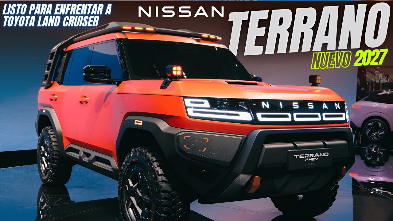 NISSAN revive al TERRANO 2027: híbrido  y potente ADN 4x4 para enfrentar al TOYOTA LAND CRUISER ✌🏻