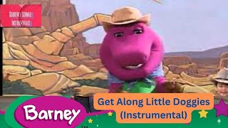 Barney Get Along Little Doggies Adventure Bus Instrumental