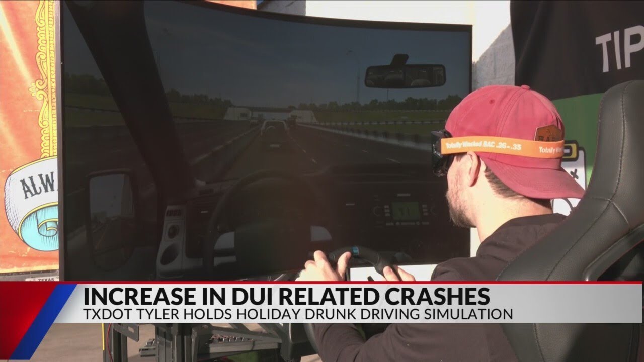 Simulators bring drunk driving to life