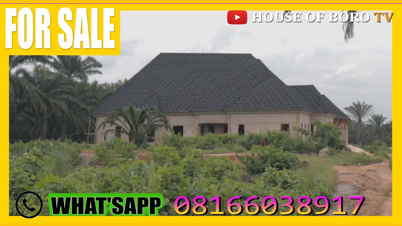 PROPERTY FOR SALE IN BENIN CITY ( OGHEGHE SAPELE ROAD ) EMMA MARLBORO