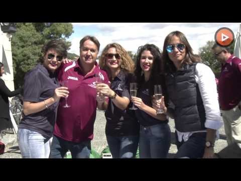 Bustamante y Esperanza Aguirre participan en el torneo de golf de Clínica Menorca