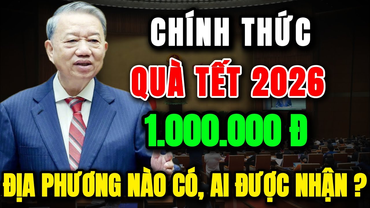 [PODCAST] Tin Vui Tết 2026: Quà Tết 1.000.000 Đồng – Địa Phương Nào Có, Ai Được Nhận, Ai Không?