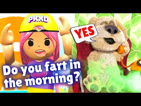 PK XD and Talking Ben 🐶🤣Ben, do you fart in the morning? 🤔