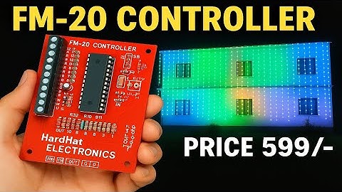 FM20 Parallel Controller. HD 20 Port Parallel Controller.