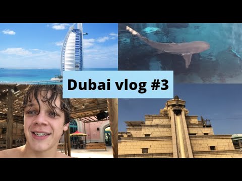 Dubai vlog #3 31-12-2021 t/m 2-1-2022 #fun #atlaniswaterpark #Burj Al Arab