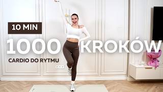 10 Min Chodzone Cardio 1000 Kroków, W Rytm Muzyki Bez Sprzętu
