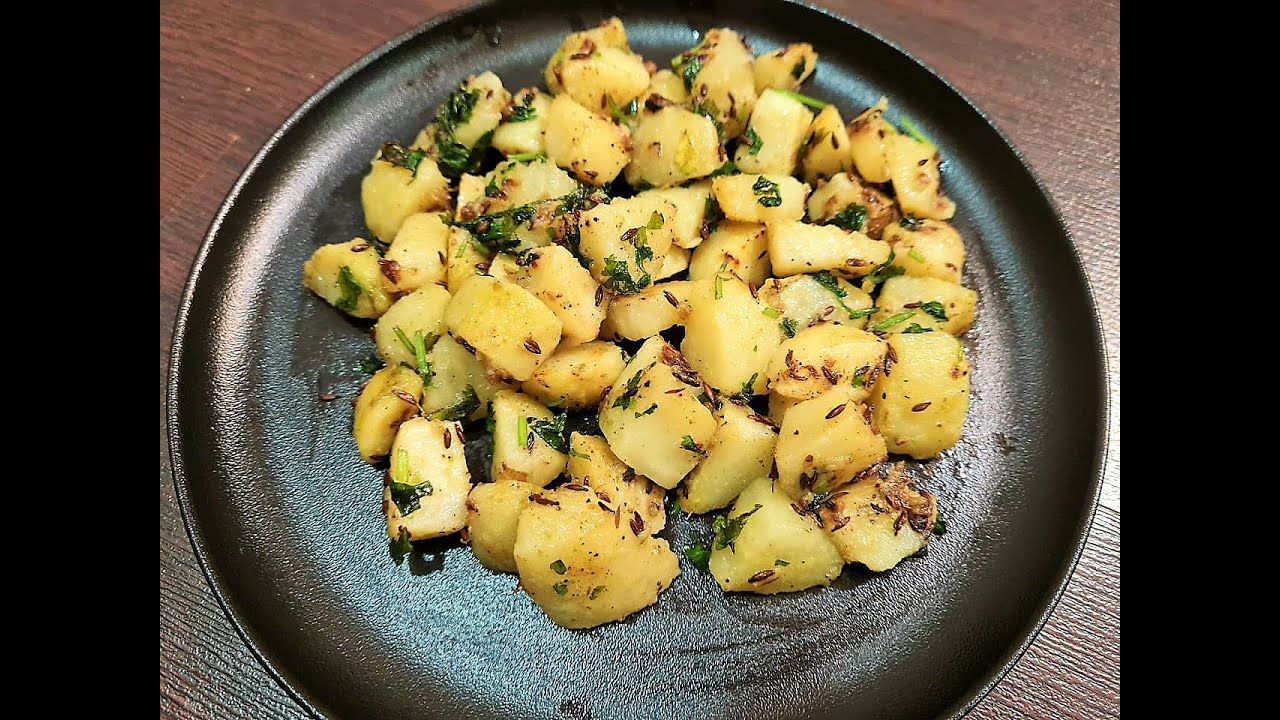 Jeera Aloo Recipe | Aloo Jeera | Vrat/Fasting Potato Fry | Scroll Recipe | scroll recipe